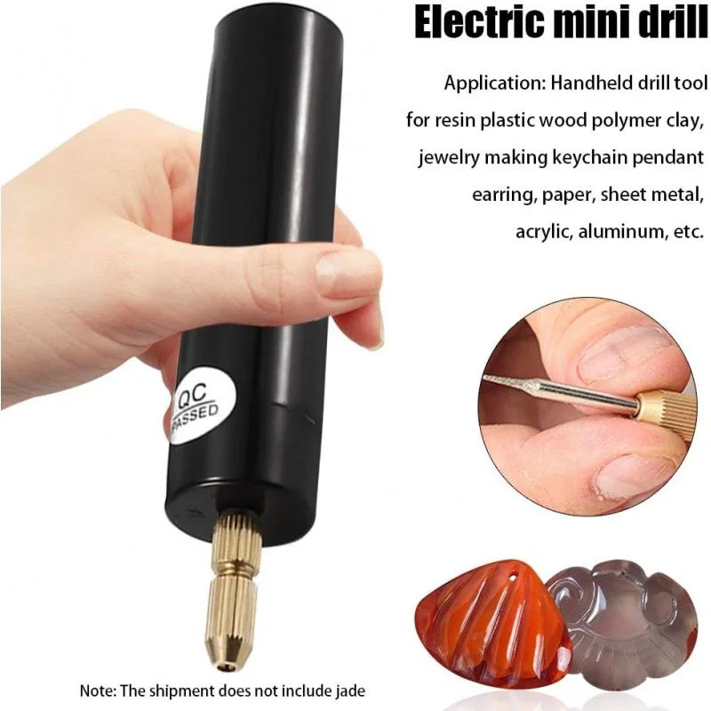 Mini Taladro Eléctrico de Precision para Manualidades
