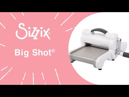 Nueva Big Shot de Sizzix White & Gray