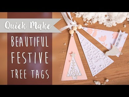 Troqueles Thinlits Arbol De Navidad By Lisa Jones (4 Pcs)