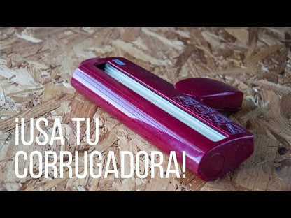 Corrugador De Papel Paper Crimper 21Cm