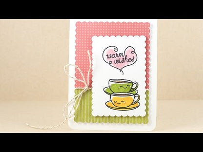 Sello Warn Wishes Waffle Flower