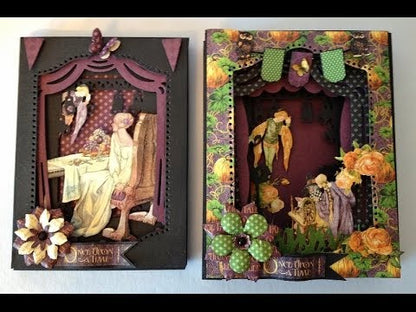 Troquel Shadow Box Caja De Sombras Teatro Xcut