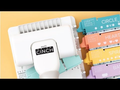Mini Encuadernadora Multi Cinch De We Are Memory