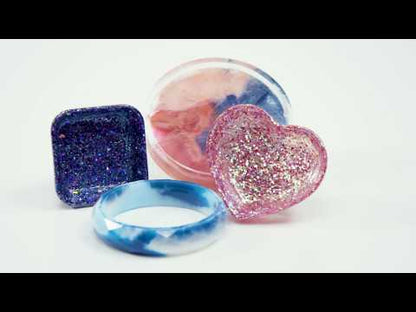 Molde De Silicona De Botones Para Resina (1 Pc)