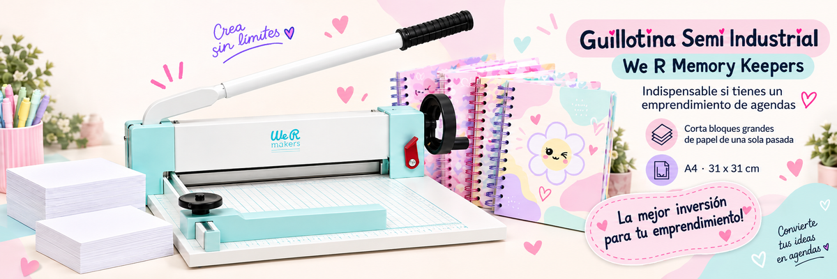 Guillotina Semi Industrial We R Memory Keepers: corta bloques grandes de papel