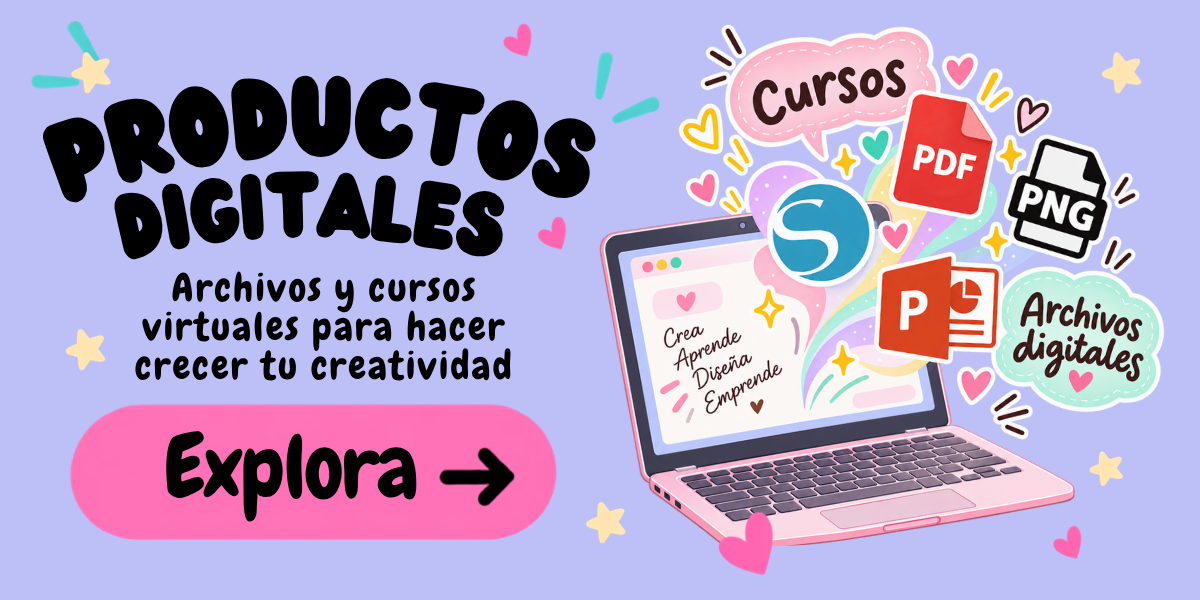 Productos digitales: Archivos y cursos virtuales